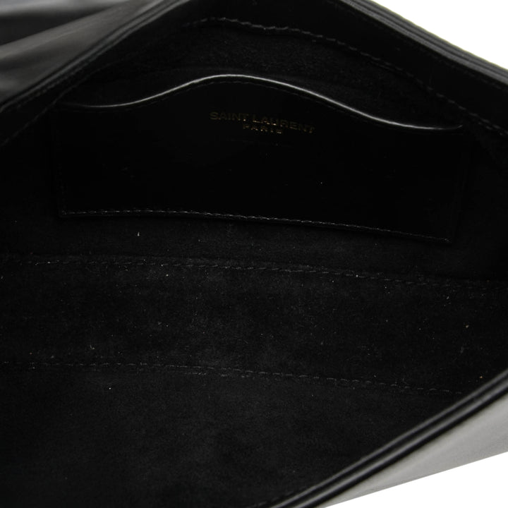 Saint Laurent Mini Smooth Cuir de veau Le 5 a 7