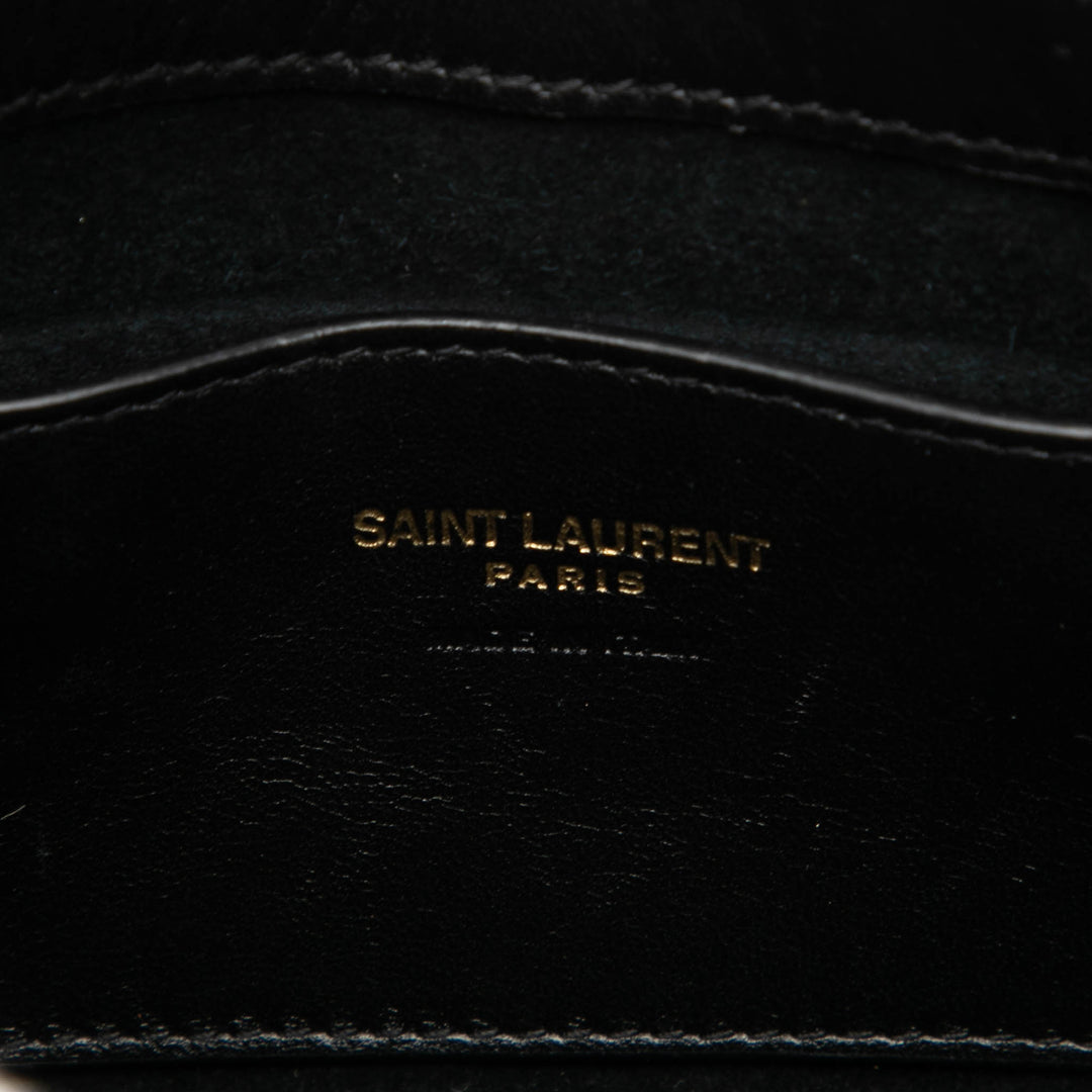Saint Laurent Mini Smooth Cuir de veau Le 5 a 7