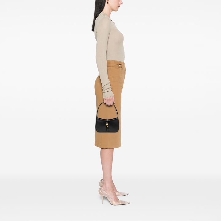 Saint Laurent Mini Smooth Cuir de veau Le 5 a 7