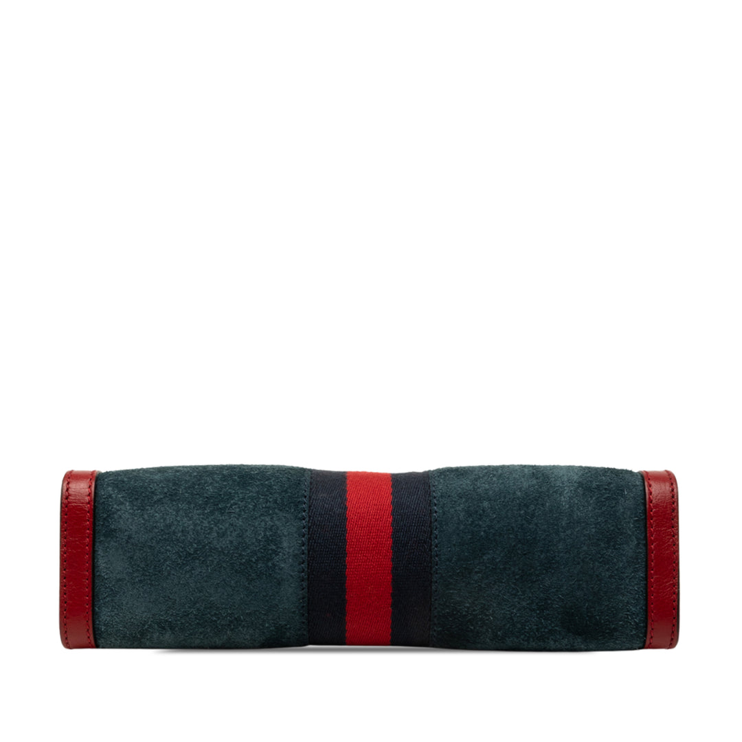 Gucci Sac bandoulière Web Ophidia Chaîne Petit Bleu – vue 3 – GABY PARIS
