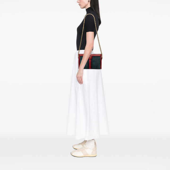 Gucci Sac bandoulière Web Ophidia Chaîne Petit Bleu – vue 6 – GABY PARIS