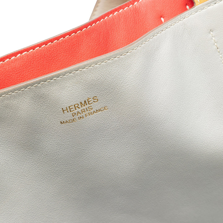 Hermès Multicolor Swift Double Sens Reversible Cabas 36