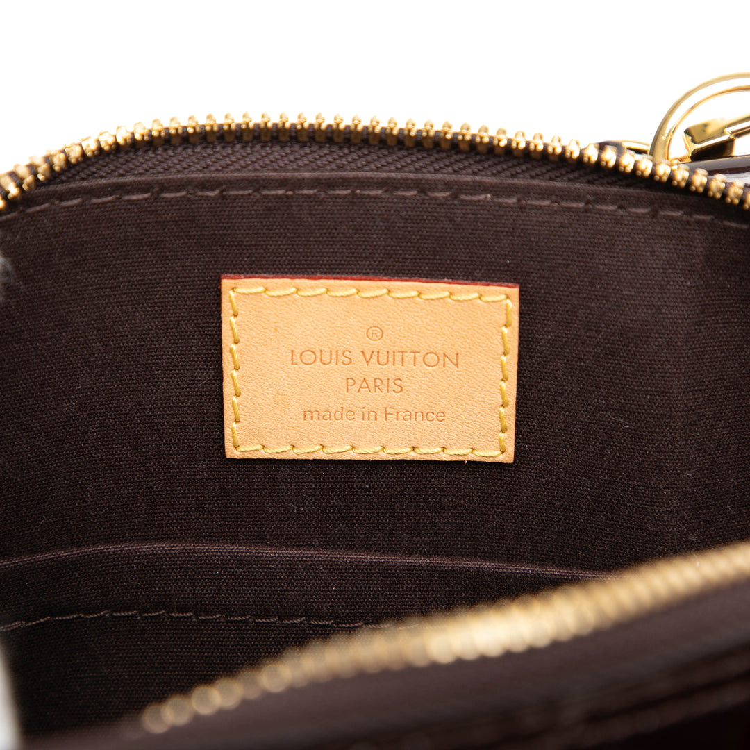 Louis Vuitton Sac à main Alma Monogram BB Cuir verni Violet – vue 5 – GABY PARIS