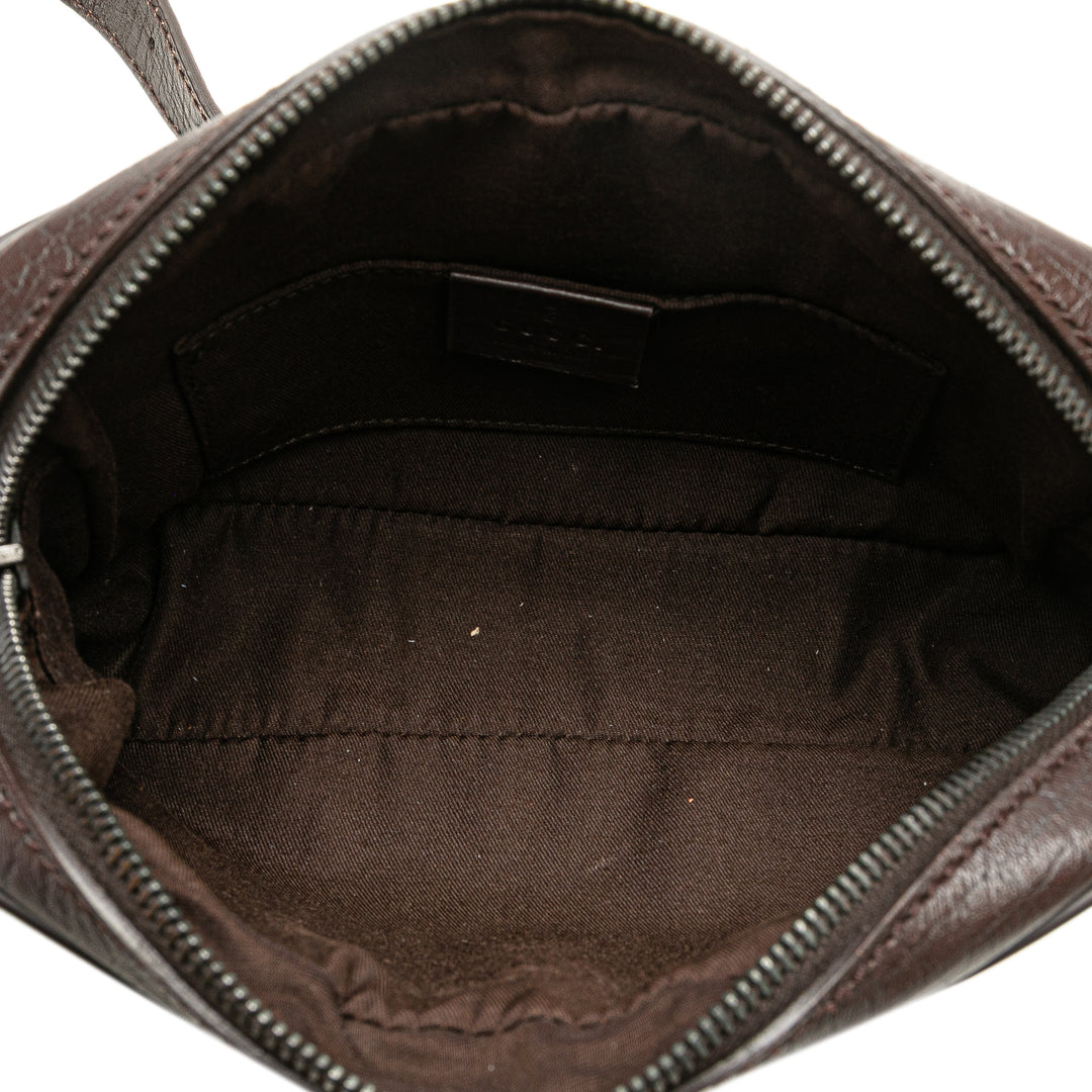 GG Supreme Web Crossbody Brown - Gaby Paris