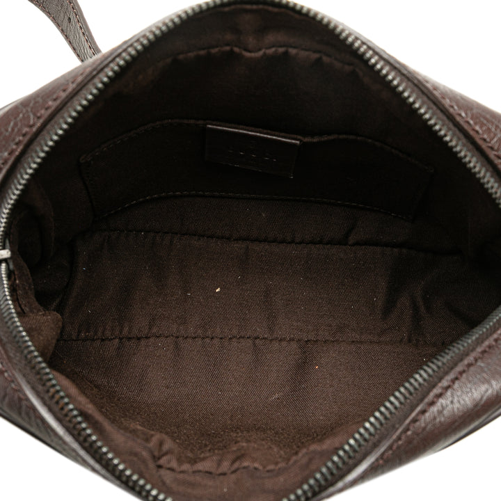 GG Supreme Web Crossbody Brown - Gaby Paris