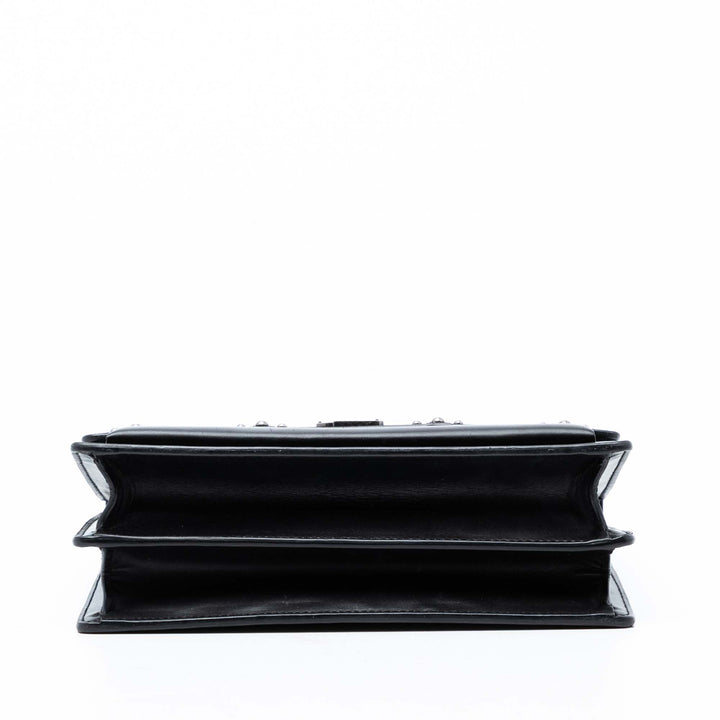 Saint Laurent Medium clouté Daim et Cuir de veau Monogram Sunset Sac porté croisé