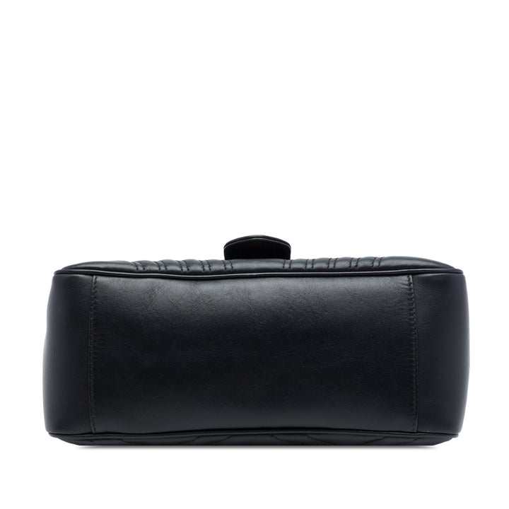 Gucci Small GG Marmont Matelasse Cuir sac à anse supérieure