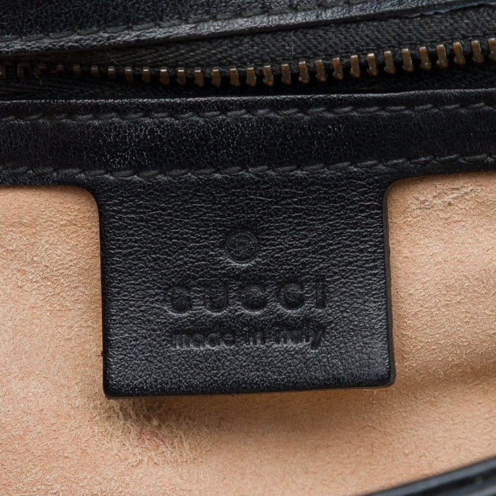 Gucci Small GG Marmont Matelasse Cuir sac à anse supérieure