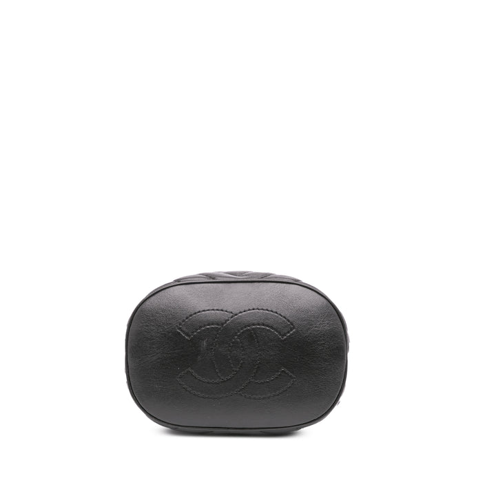 Chanel Matelassé Chevron Poignée with Chic Sac seau Cuir d'agneau
