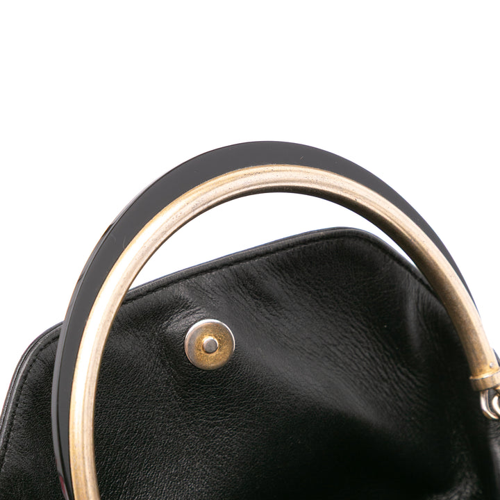Chanel Matelassé Chevron Poignée with Chic Sac seau Cuir d'agneau