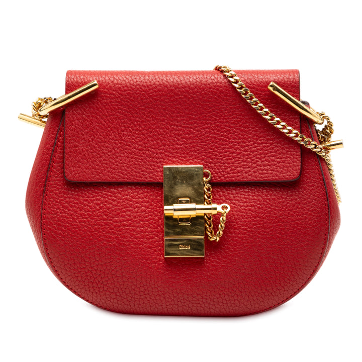 Chloé Small Cuir Drew Sac porté croisé