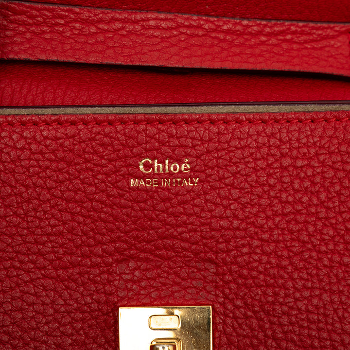 Chloé Small Cuir Drew Sac porté croisé