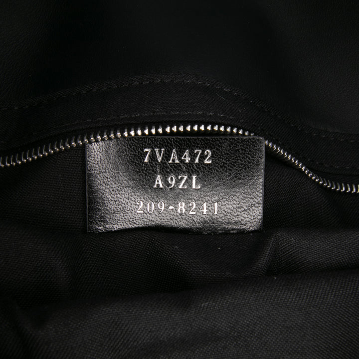 Fendi Zucca Toile Convertible Baguette Sac cartable Marron