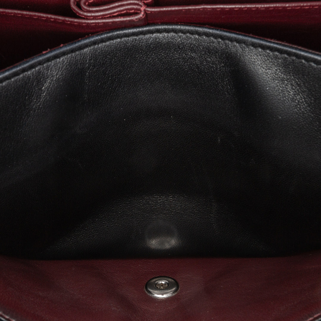 Jumbo Classic Lambskin Double Flap Black - Gaby Paris