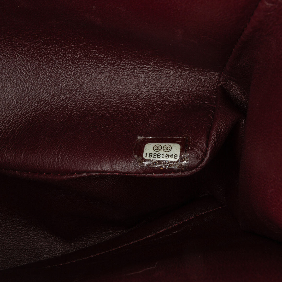 Jumbo Classic Lambskin Double Flap Black - Gaby Paris