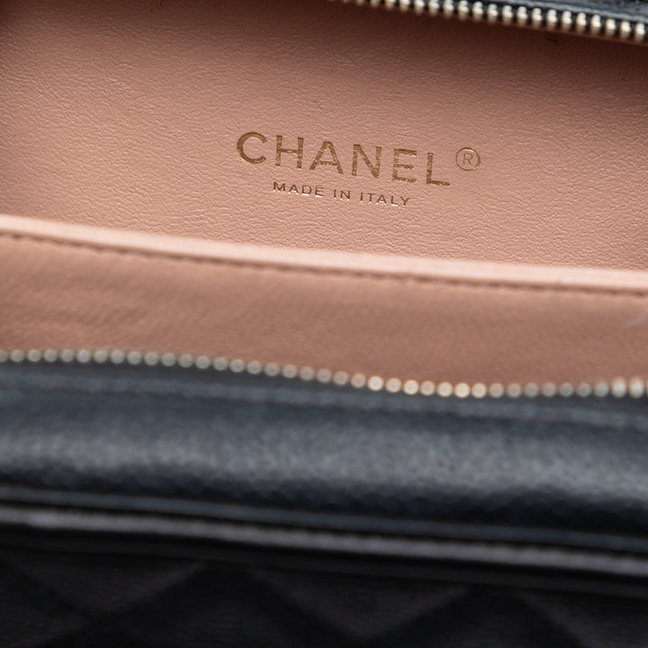 Chanel Small Caviar CC Filigree Vanity