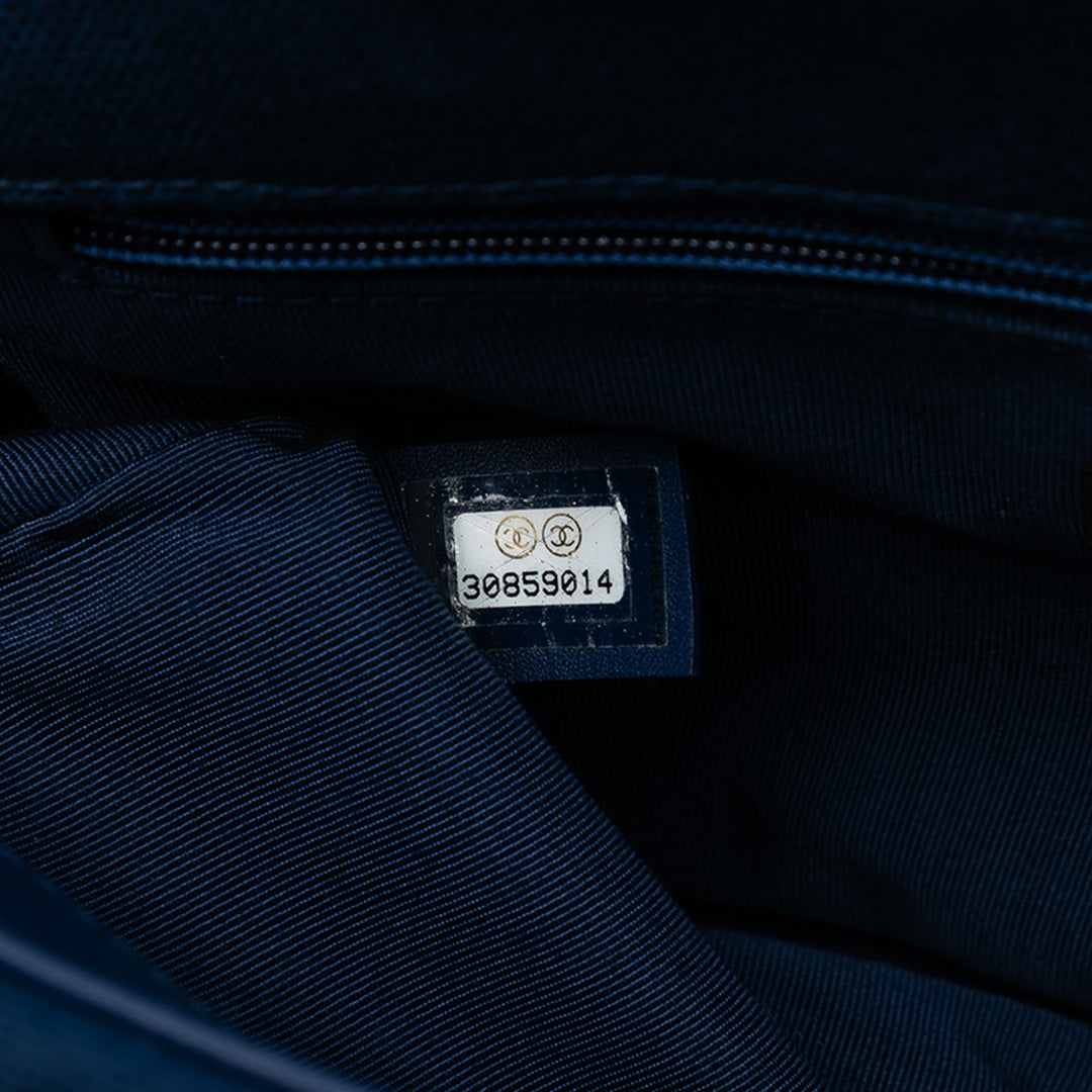 Chanel Medium Toile et Cotton 19 à rabat