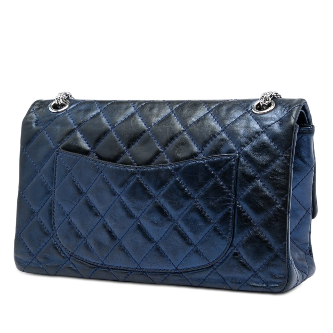 Chanel Matelassé vieilli Cuir de veau Reissue 2.55 Double rabat 226
