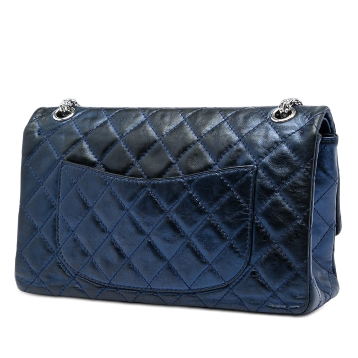 Chanel Matelassé vieilli Cuir de veau Reissue 2.55 Double rabat 226