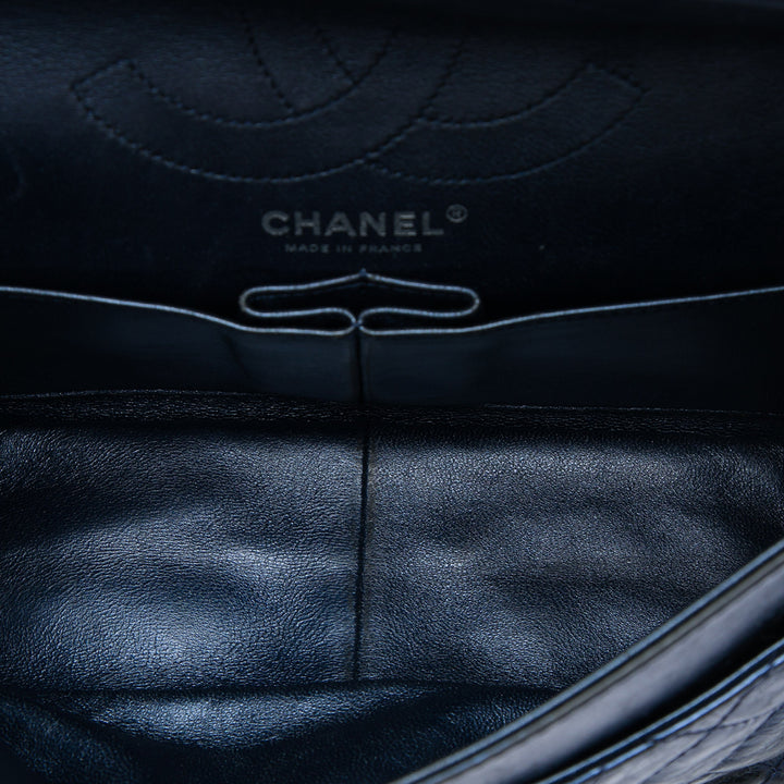 Chanel Matelassé vieilli Cuir de veau Reissue 2.55 Double rabat 226