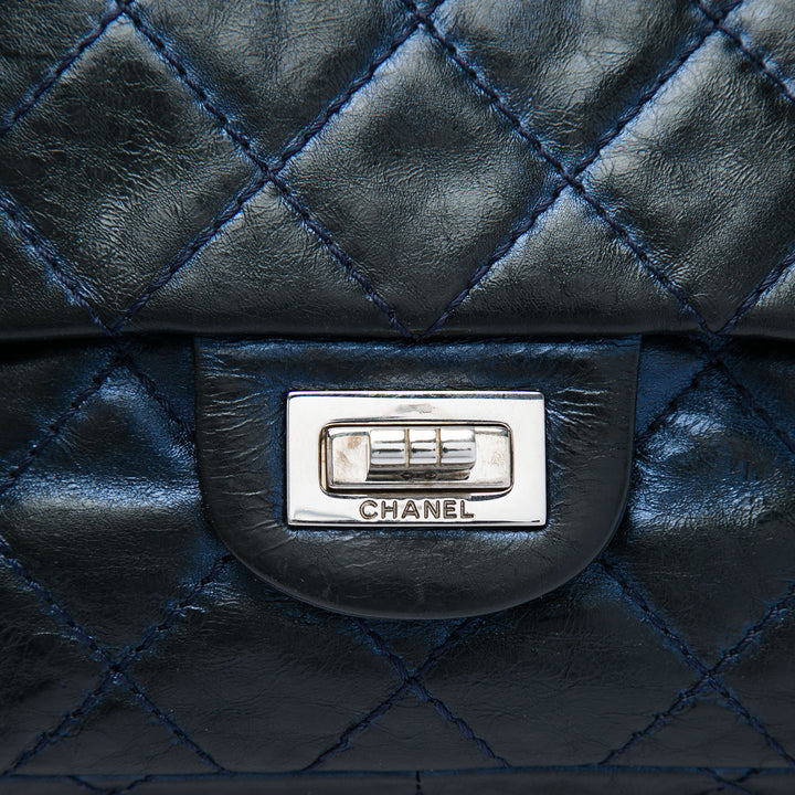 Chanel Matelassé vieilli Cuir de veau Reissue 2.55 Double rabat 226