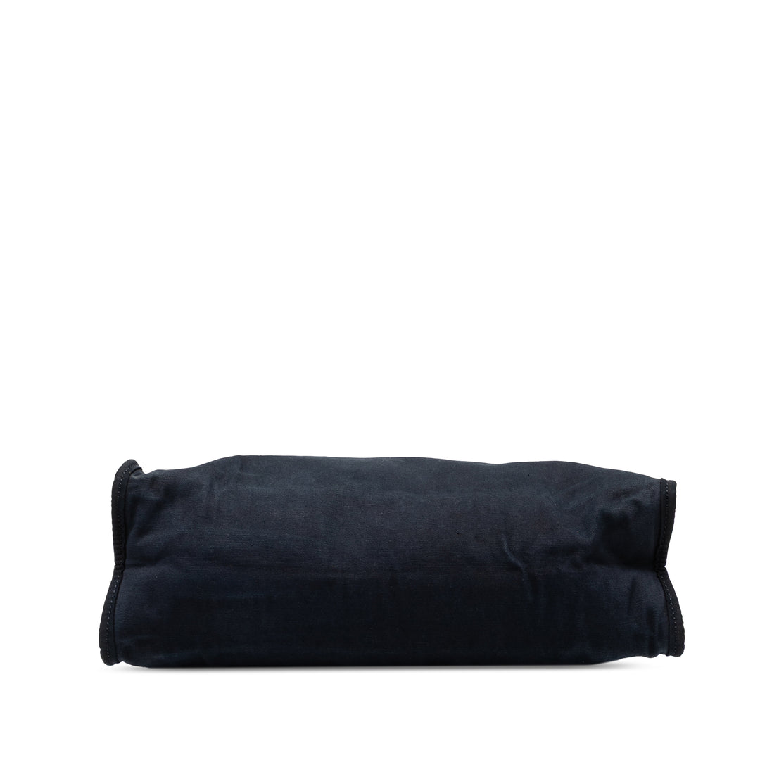 Hermès Toile and Vache Hunter Herbag Zip 31 Bleu – GABY PARIS Authentique