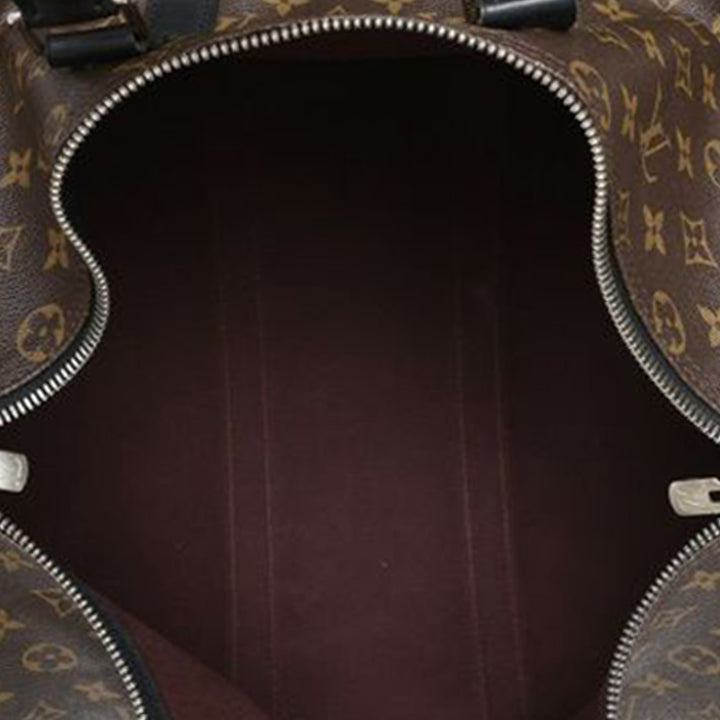 Monogram Macassar Keepall Bandouliere 45 Brown - Gaby Paris