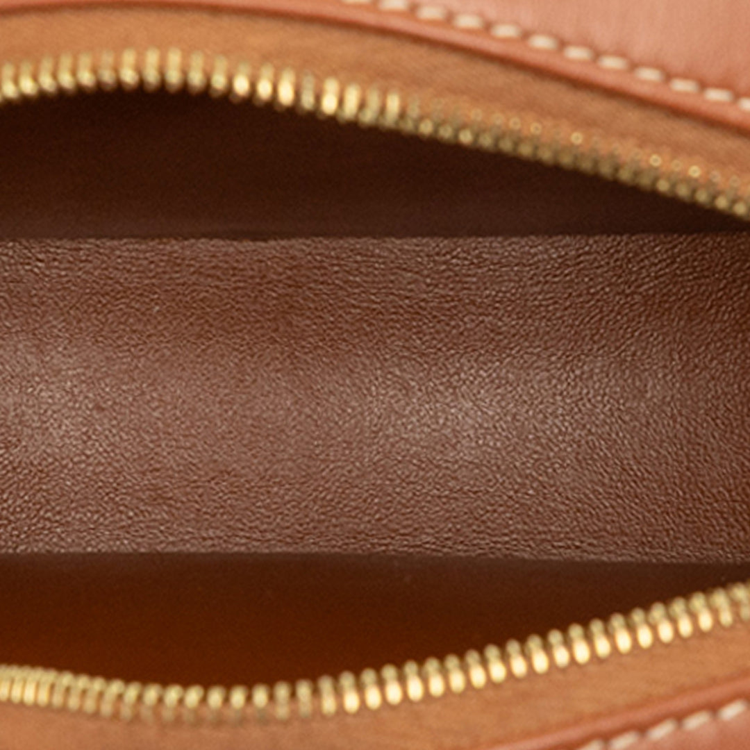 Celine Small Cuir de veau Cuir Triomphe Oval Sac porté croisé