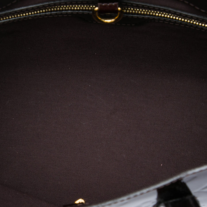Louis Vuitton Sac à main Wilshire Monogram PM Cuir verni Violet – vue 4 – GABY PARIS