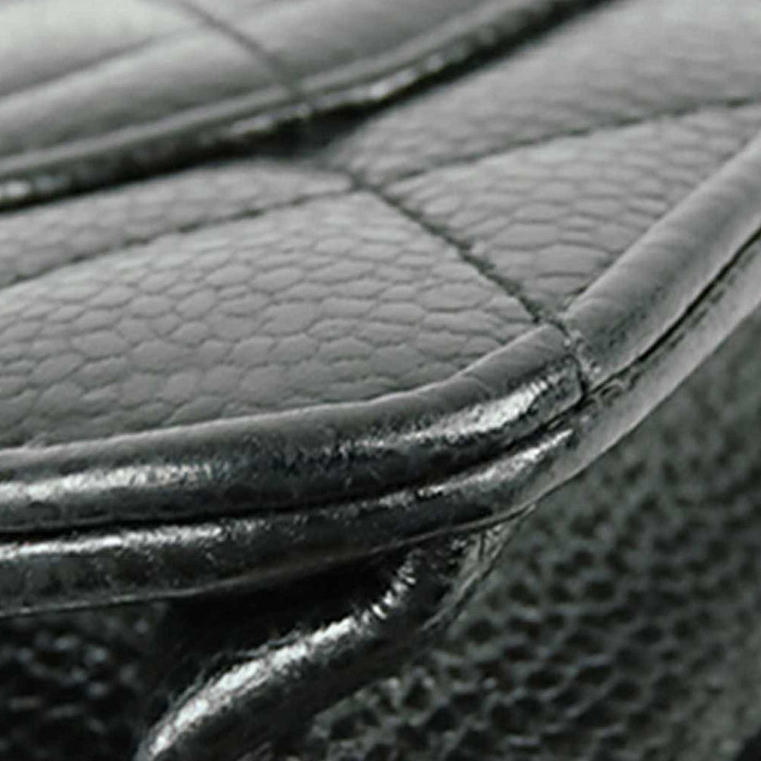 Chanel CC Matelassé Wallet on Chain Cuir caviar