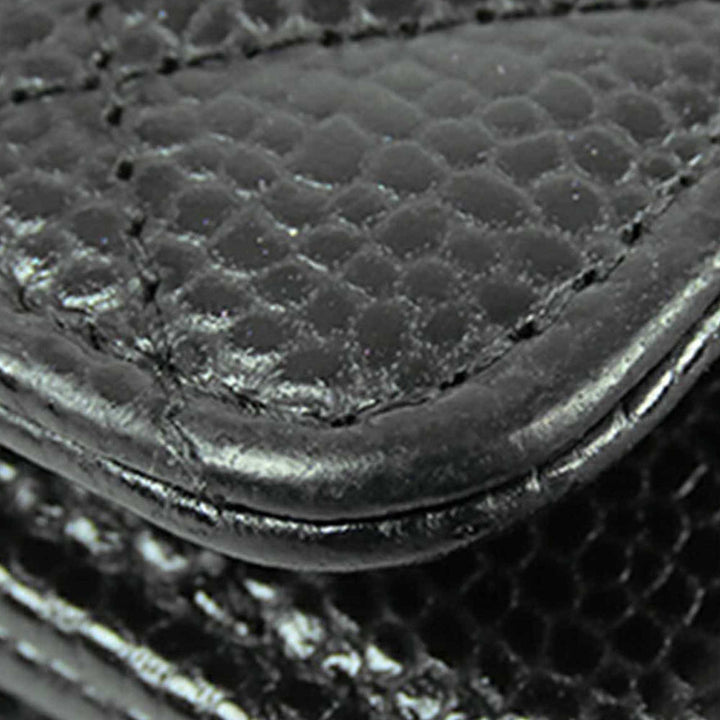 Chanel CC Matelassé Wallet on Chain Cuir caviar