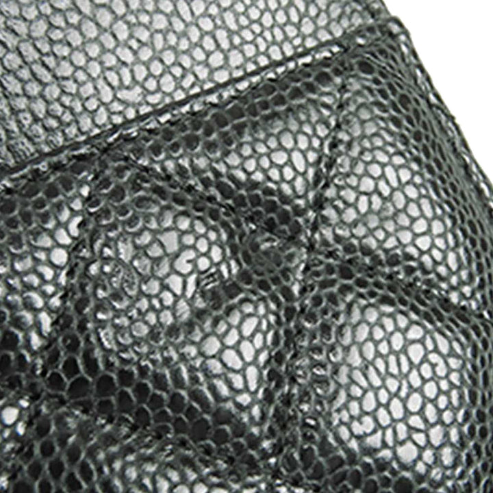 Chanel CC Matelassé Wallet on Chain Cuir caviar
