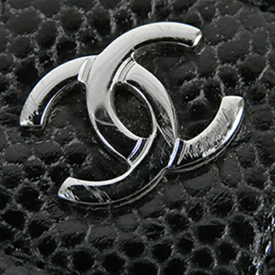 Chanel CC Matelassé Wallet on Chain Cuir caviar
