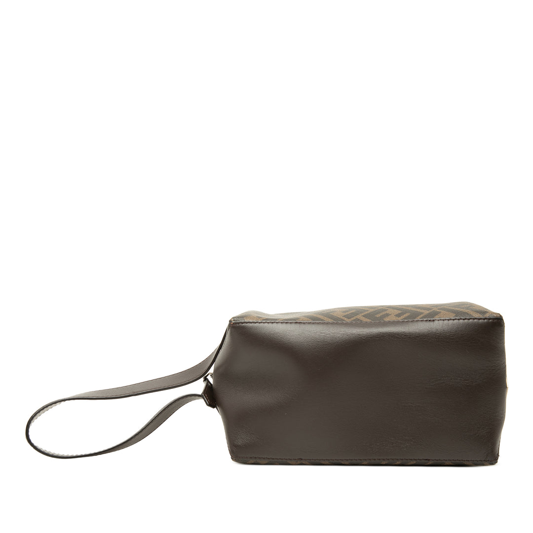 Fendi Étui Zucca Toiletry Marron – vue 3 – GABY PARIS