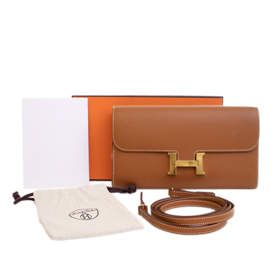 Hermès Epsom Constance Long To Go Portefeuille