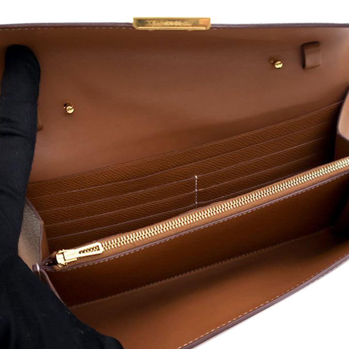 Hermès Epsom Constance Long To Go Portefeuille