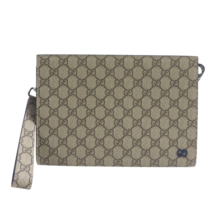 Bicolore Pochette Moyen GG Supreme Bleu