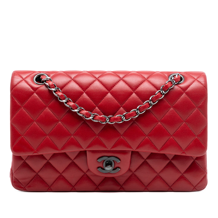 Chanel Medium Classic Cuir d’agneau Double rabat
