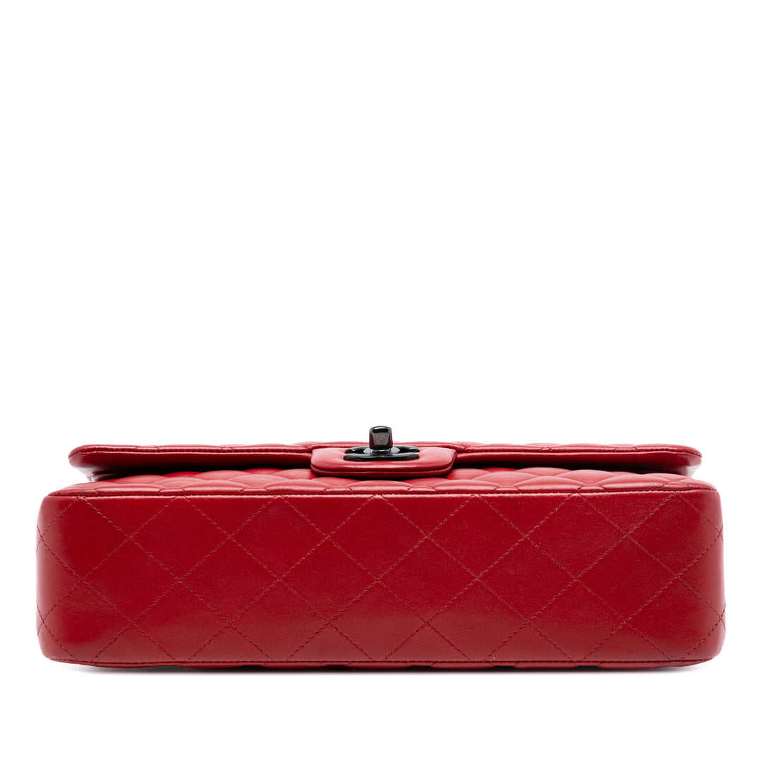 Chanel Medium Classic Cuir d’agneau Double rabat