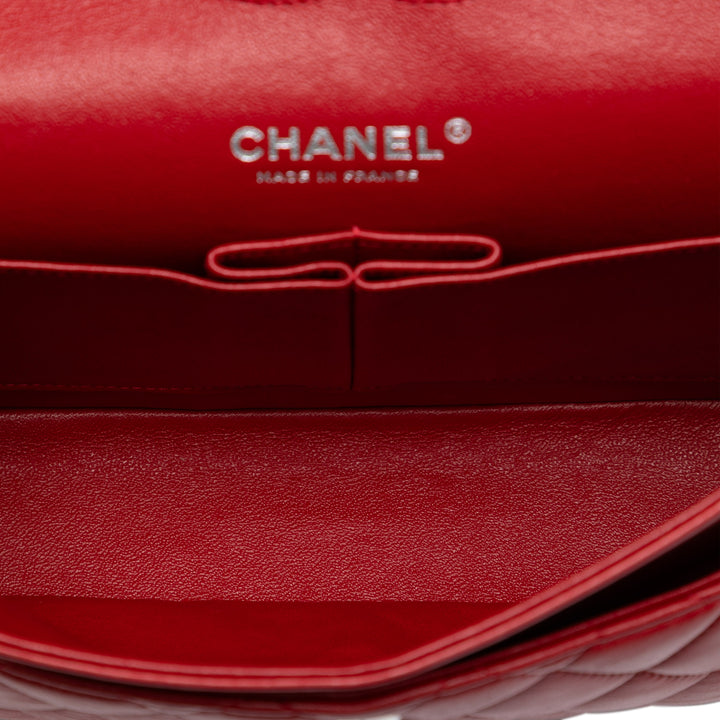 Chanel Medium Classic Cuir d’agneau Double rabat