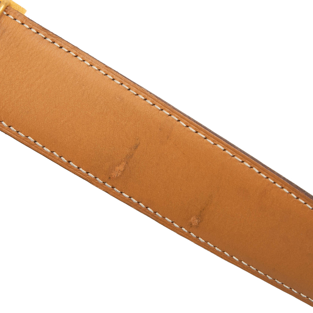 Hermès Box Veau Constance H Réversible Ceinture Cuir Box