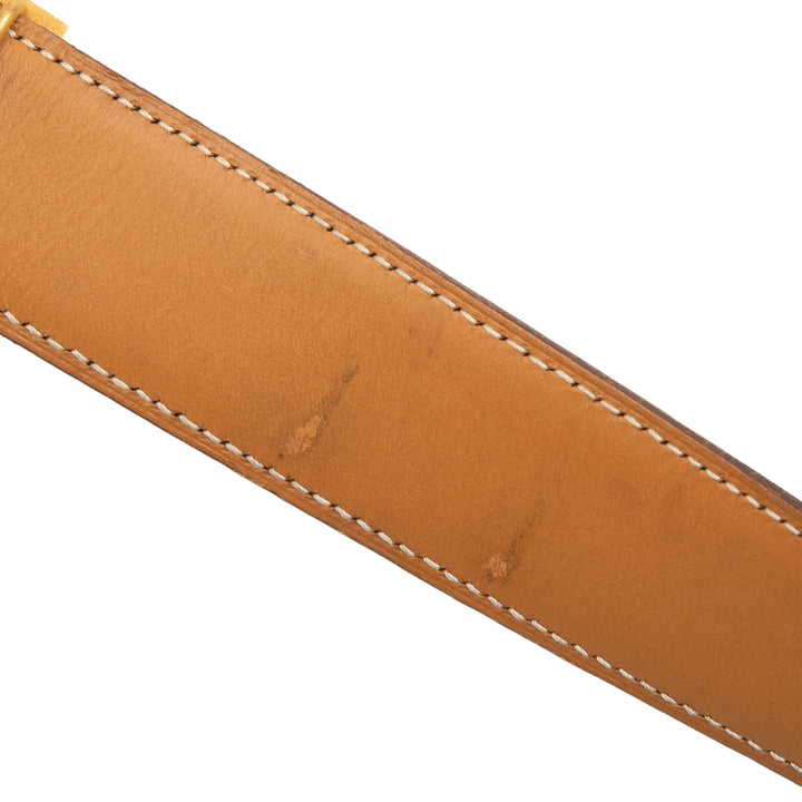 Hermès Box Veau Constance H Réversible Ceinture Cuir Box