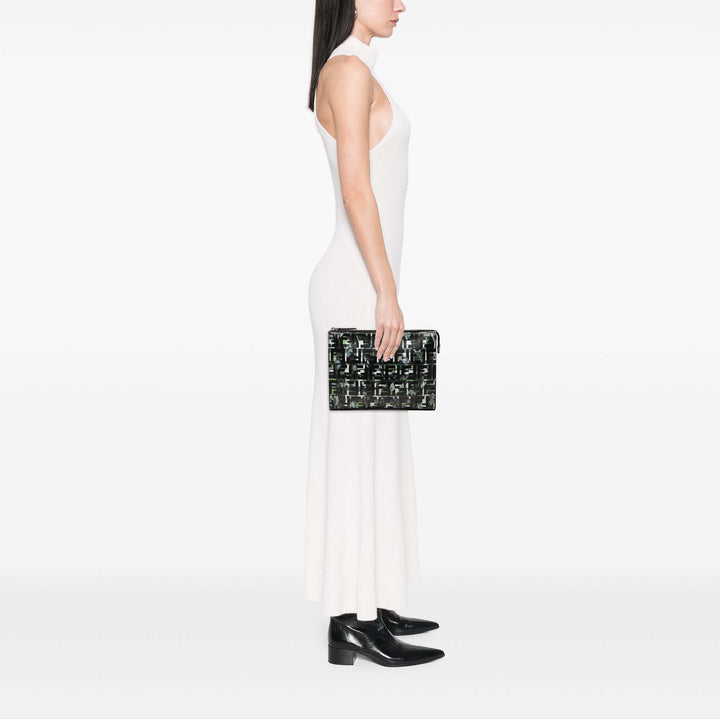 Fendi FF 1974 Camouflage Pochette Nylon