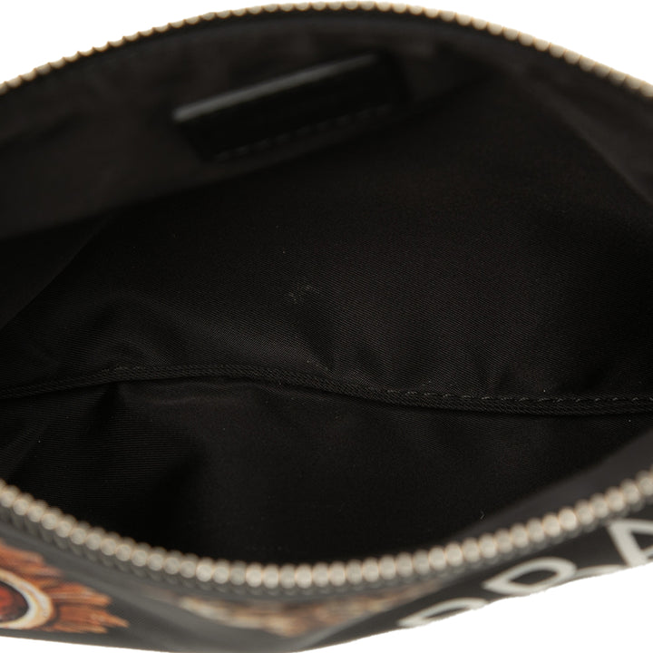 King of Hearts Playing Card Pochette Noir