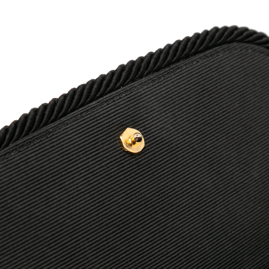 Dior Honeycomb Toile Sac porté croisé Noir