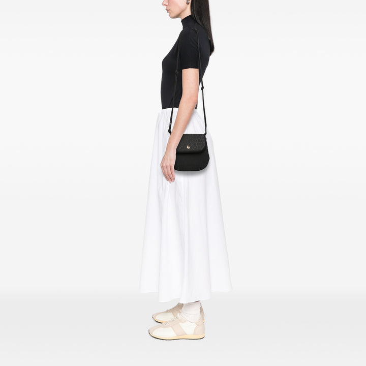 Dior Honeycomb Toile Sac porté croisé Noir