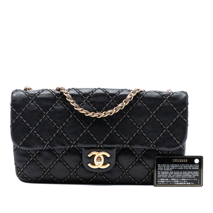 Chanel Paris Dallas Matelassé Cuir de veau Chic Stitch à rabat – GABY PARIS Authentique