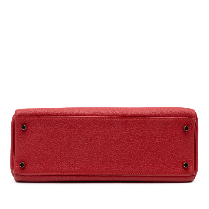 Hermès Togo Kelly II Retourne 32 Rouge