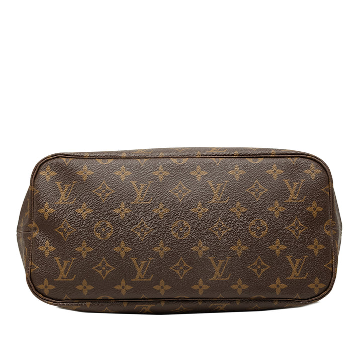 Louis Vuitton Ikat Neverfull MM Monogram Bleu – vue 3 – GABY PARIS