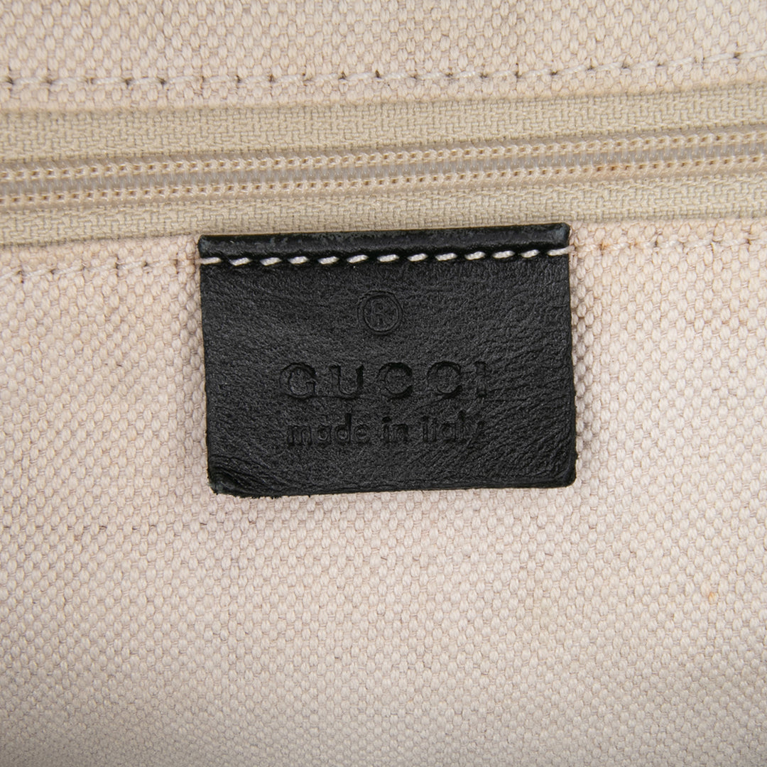 Diamante Canvas Sukey Satchel Brown - Gaby Paris